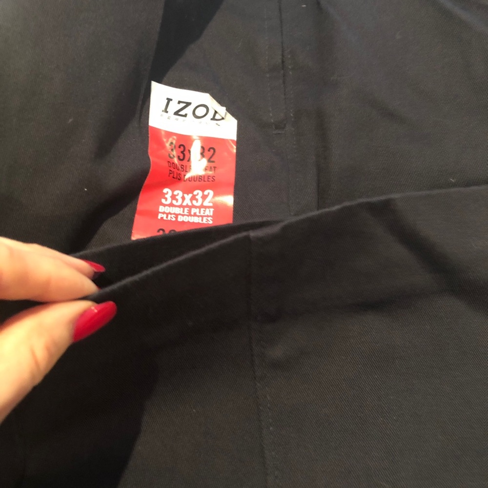 Men’s NWT Izod Pants 33 x 32 - Picture 4 of 4